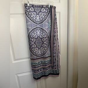 Express maxi skirt with slit on side. Size small. Stretch waist.